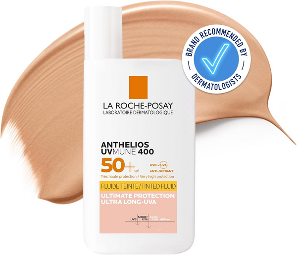 LA ROCHE-POSAY Anthelios UVMune 400 سائل ملون بعامل حماية SPF50+ بحجم 50 مل