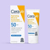 CeraVe Hydrating Sheer Sunscreen SPF 50 for Face and Body 75 mL