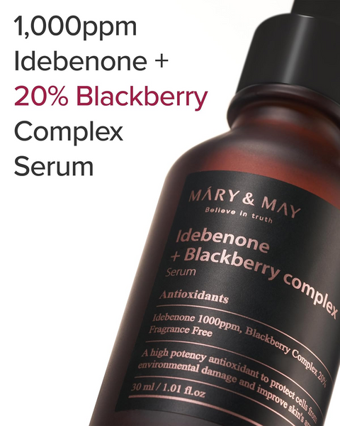 Mary&May Idebenone + Blackberry Complex Serum 30 mL