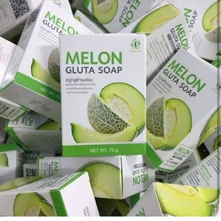 Melon Gluta Soap Glutathione Vitamin B3 Bright Fresh Skin