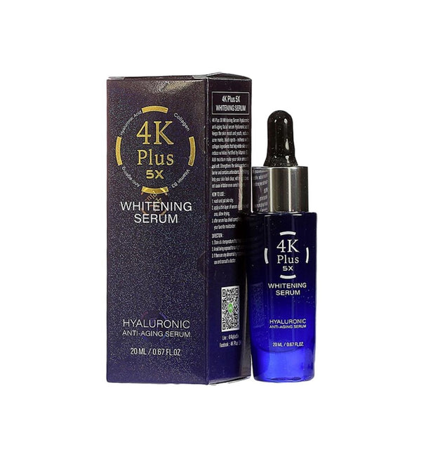 4K Plus 5X Whitening Serum Hyaluronic Anti-Aging Serum