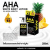 AHA White Body Lotion SPF60 Alpha Arbutin Collagen Gluta