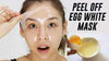Mistine Egg White Peel Off Mask Blackhead Whitehead Removing Facial Care
