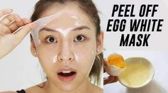 Mistine Egg White Peel Off Mask Blackhead Whitehead Removing Facial Care