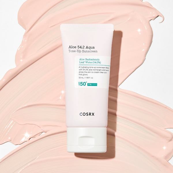 واقي شمسي تون أب أكوا بالصبار 54.2 من كوسركس بعامل حماية SPF 50 بلس للجنسين 50 مل