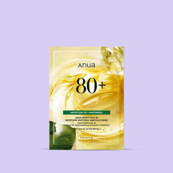 Anua Heartleaf 80+ Moisture Soothing Ampoule Mask