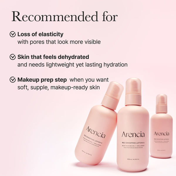 Arencia Red Smoothie Lotion 5 – 200mL