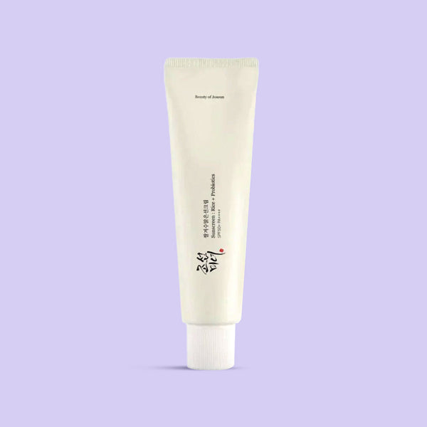 بيوتي أوف جوسون ريليف صن: واقي شمسي بالأرز + البروبيوتيك عامل حماية SPF50 PA++++ 50 مل