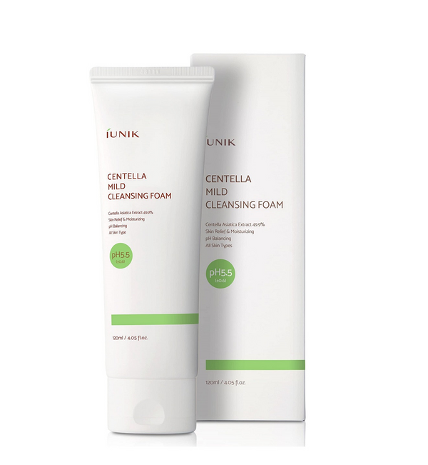 iUNIK Centella Mild Cleansing Foam 120 mL