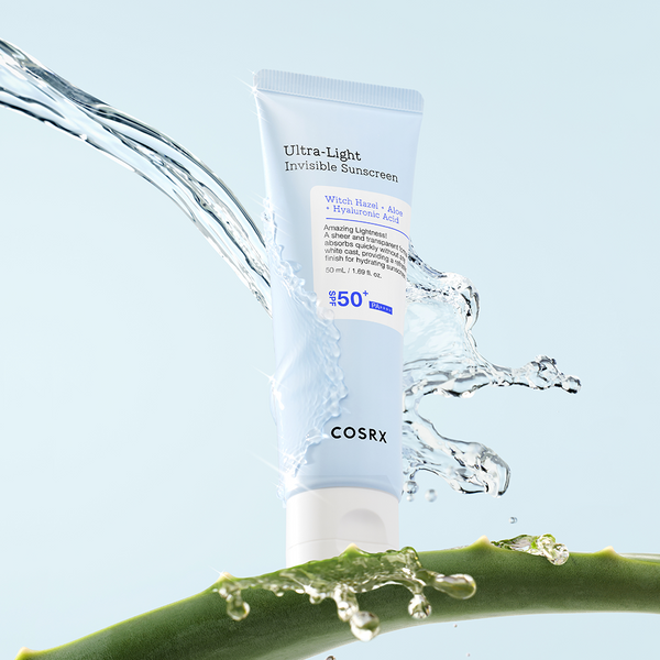 COSRX واقي شمسي خفيف للغاية وغير مرئي بعامل حماية SPF50 PA++++ سعة 50 مل