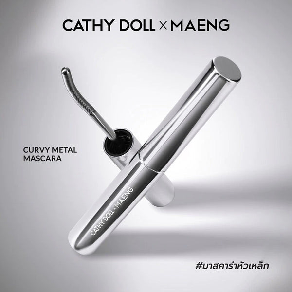 Cathy Doll x Maeng Curvy Metal Mascara Long Lasting Waterproof Fiber Curling Volume Lash