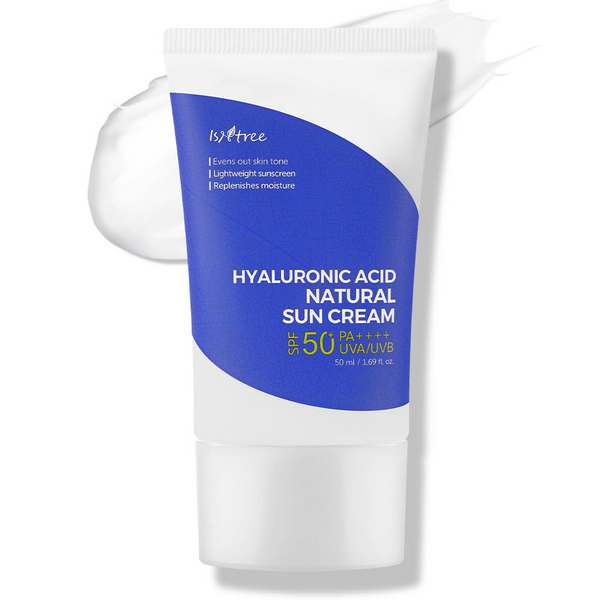 كريم واقي الشمس الطبيعي بحمض الهيالورونيك من إيزنتري SPF50 PA++++ 50 مل