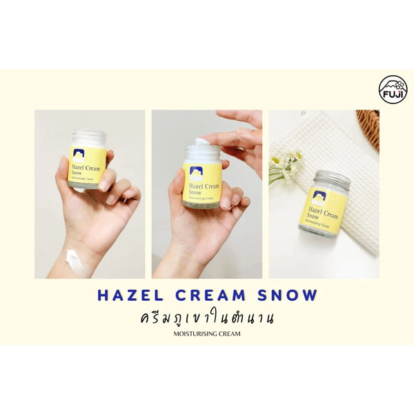 Fuji Hazel Cream Snow & Snow Pearl Moisturizing Face Cream Hydrating Brightening