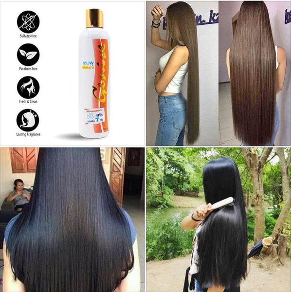 Genive Shampoo Herbal Scalp Care Fast Long Hair Formula Thailand