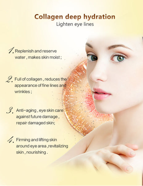 Collagen Crystal Eyelid Patch Gold Formula Firming Hydrating Eye Mask