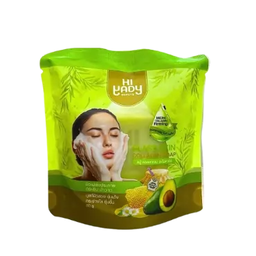 Hiyady Glass Skin Collagen Soap Avocado Brightening Facial Cleanser