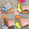 Birthday Foot Scrub Cleansing Foam Exfoliating Sponge Callus Remover Random Colors