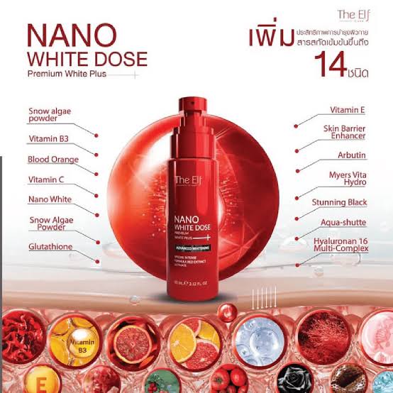 The Elf Nano White Dose Premium White Plus Thailand