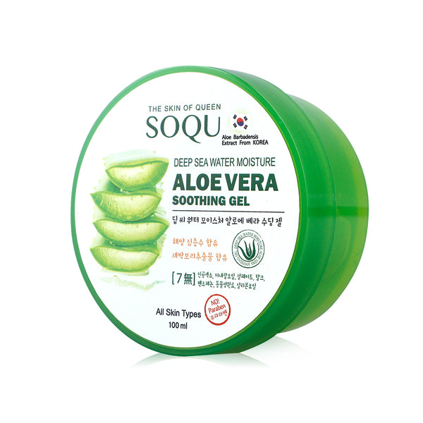 SOQU Deep Sea Water Moisture Aloe Vera Soothing Gel Thailand
