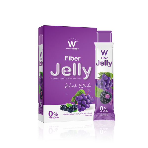 Wink White W Fiber Jelly Weight Management Grape Snack