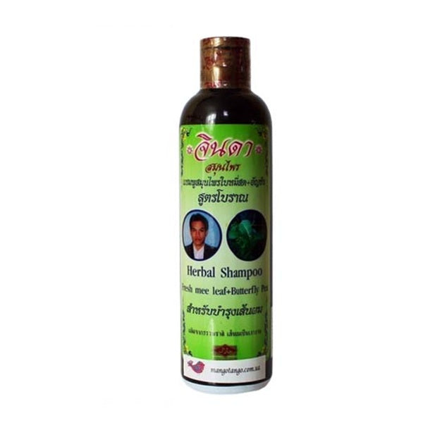 Jinda Herbal Shampoo Thailand Anti Hair Loss Herbal Hair Growth Shampoo