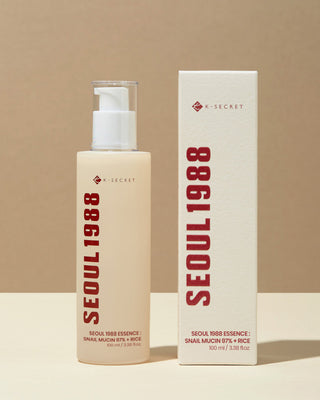 K-SECRET SEOUL1988 Essence : Snail Mucin 97% + Rice 100 ml/3.38 floz.