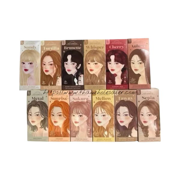 Kota Hair Dye Cream Nourishing Hair Color Natural Extract Formula