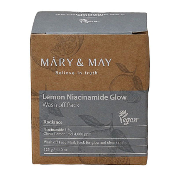 Mary & May Lemon Niacinamide Glow Wash off Pack 125g