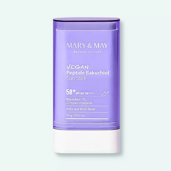 Mary&May Vegan Peptide Bakuchiol Sun Stick SPF50+ PA++++ 18g
