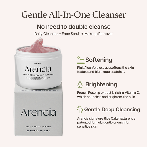 Arencia Fresh Royal Rosehip Cleanser 120 g