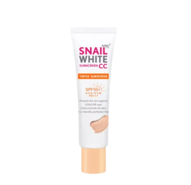 Namu Life Snailwhite Sunscreen CC Cream SPF50+ PA+++ Brightening & Skin Tone Corrector