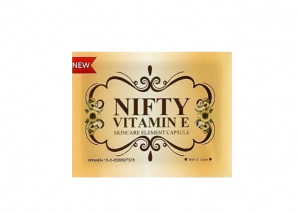 Vitamin E Skincare By Nifty 5 Capsules Niacinamide Concentration