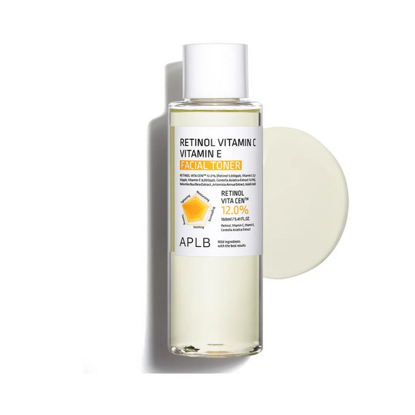APLB Retinol Vitamin C Vitamin E Facial Toner 160mL