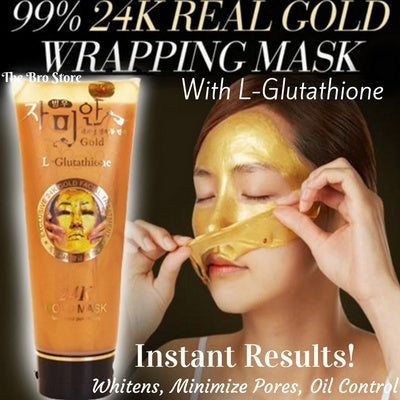 24K Gold Mask Moisturizing & Brightening Peel Off Mask
