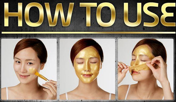 24K Gold Mask Moisturizing & Brightening Peel Off Mask
