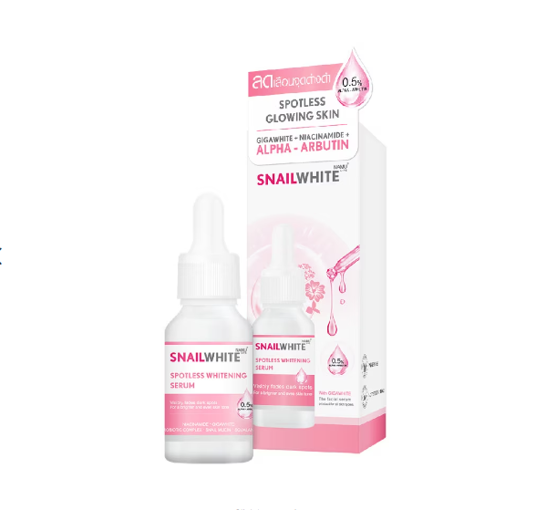 Namu Life Snail White Spotless Whitening Serum Alpha Arbutin Niacinamide
