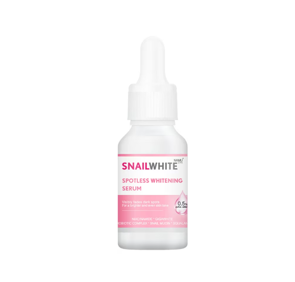 Namu Life Snail White Spotless Whitening Serum Alpha Arbutin Niacinamide