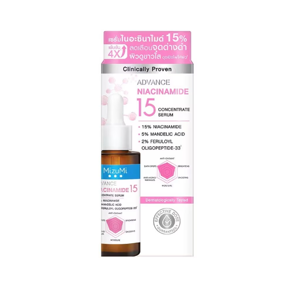 MizuMi Advance Concentrate Serum Niacinamide Retinoic Este