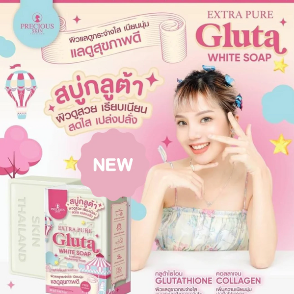 Precious Skin Extra Gluta Pure White Soap Brightening Soap Thailand