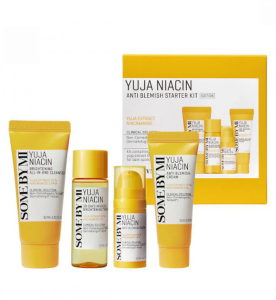 مجموعة Yuja Niacin لمكافحة الشوائب للمبتدئين من SOME BY MI