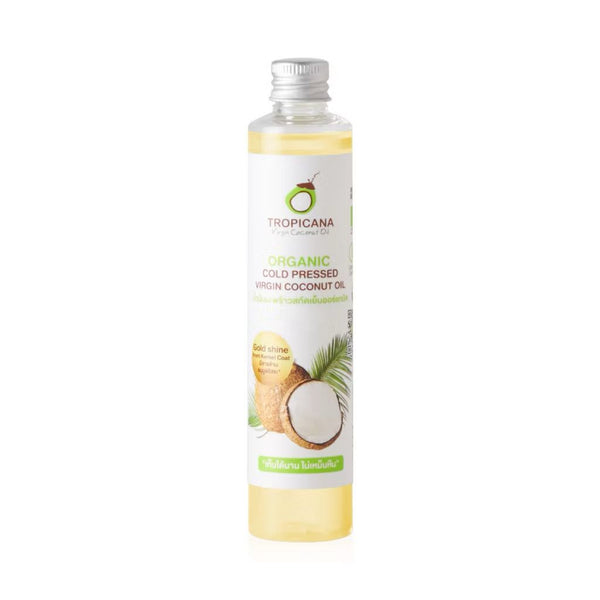 Tropicana Organic Cold Pressed Virgin Coconut Oil Skin Hair Massage Cooking