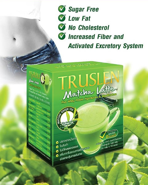 Truslen Matcha Latte Instant Green Tea Whey Protein