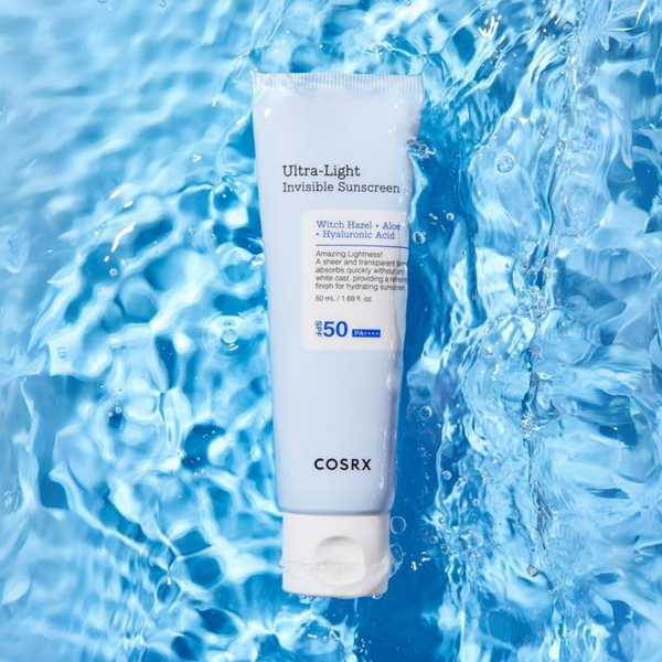 COSRX واقي شمسي خفيف للغاية وغير مرئي بعامل حماية SPF50 PA++++ سعة 50 مل