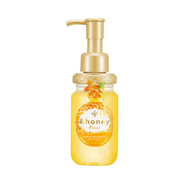 &honey Fleur Kinmokusei & Mimosa Moist Hair Oil 100mL