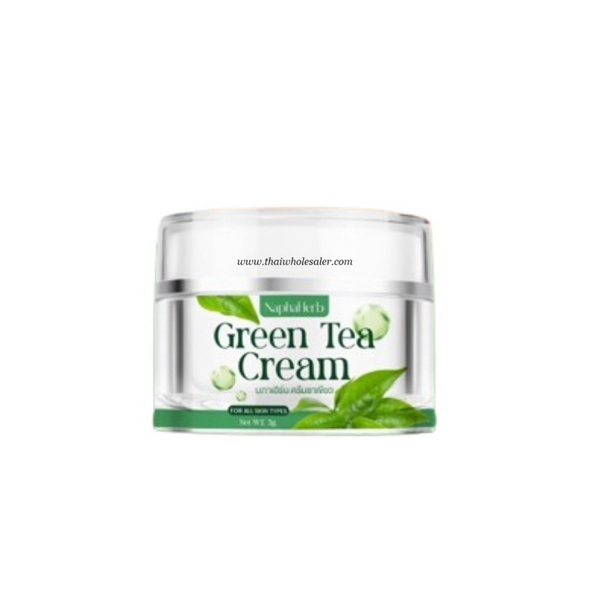 Naphaherb Green Tea Cream Face Brightening & Moisturizing