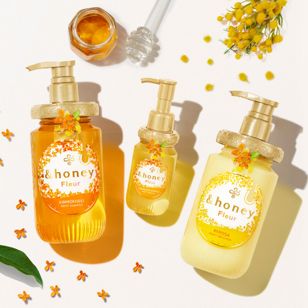 &honey fleur kinmokusei moist shampoo 440mL