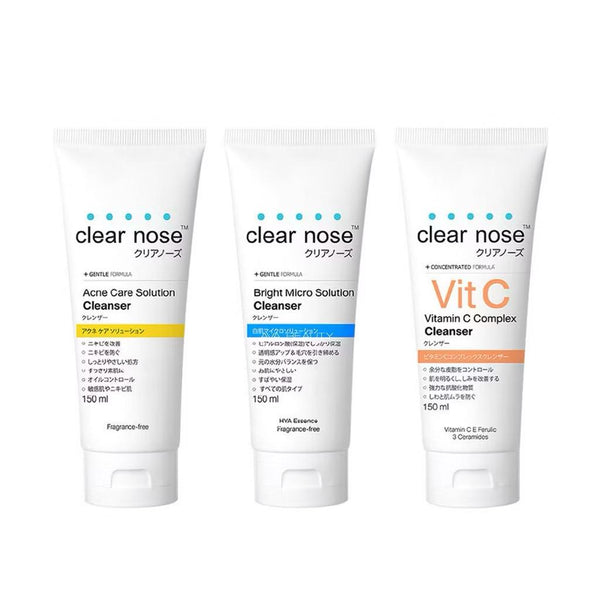Clear Nose Cleanser Skin Acne Brightening Vitamin C Facial Foam Wash