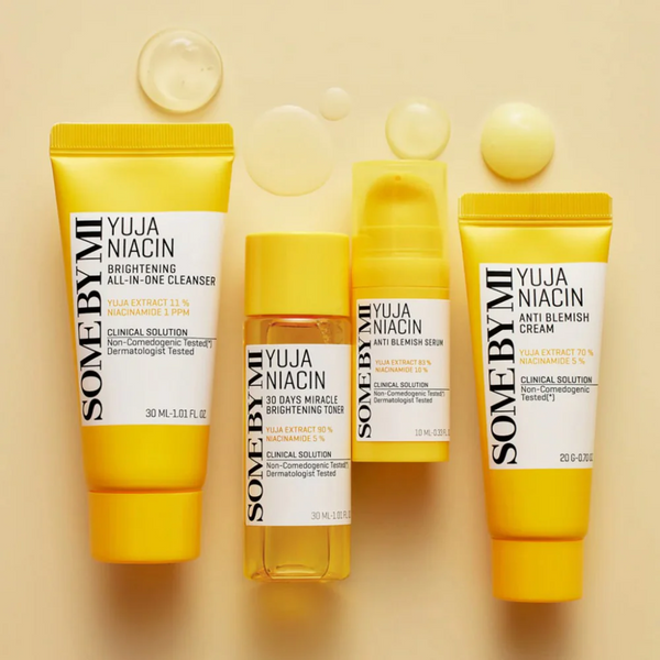 مجموعة Yuja Niacin لمكافحة الشوائب للمبتدئين من SOME BY MI