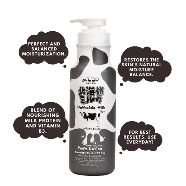 Beauty Buffet Hokkaido Milk Moisture Rich Body Lotion Whitening & Hydrating