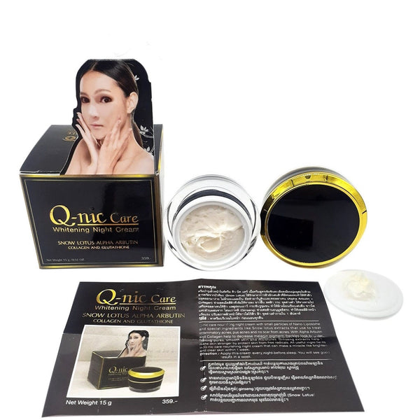 Q-nic Care Whitening Night Cream Brightening & Dark Spot Care
